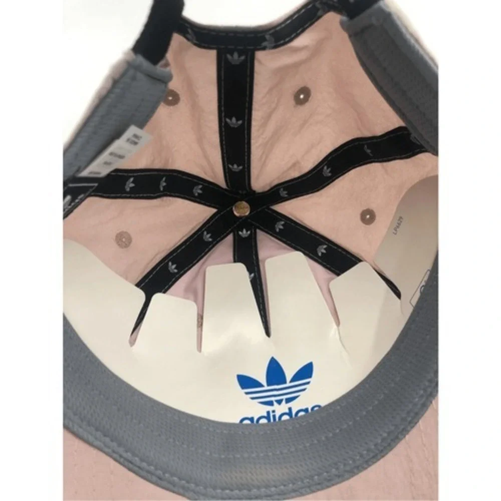 Adidas Originals Womens Baseball Cap Pink Mauve Nylon Trefoil Hat‎ LP6629 OSFW